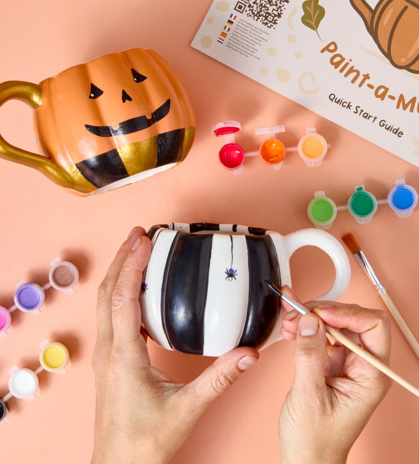 Set Citrouille : Bougies & Mugs