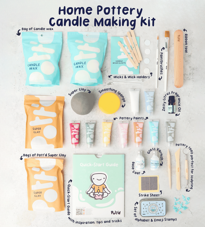 Crafted for Mum: Mug & Pottery Candle Bundle