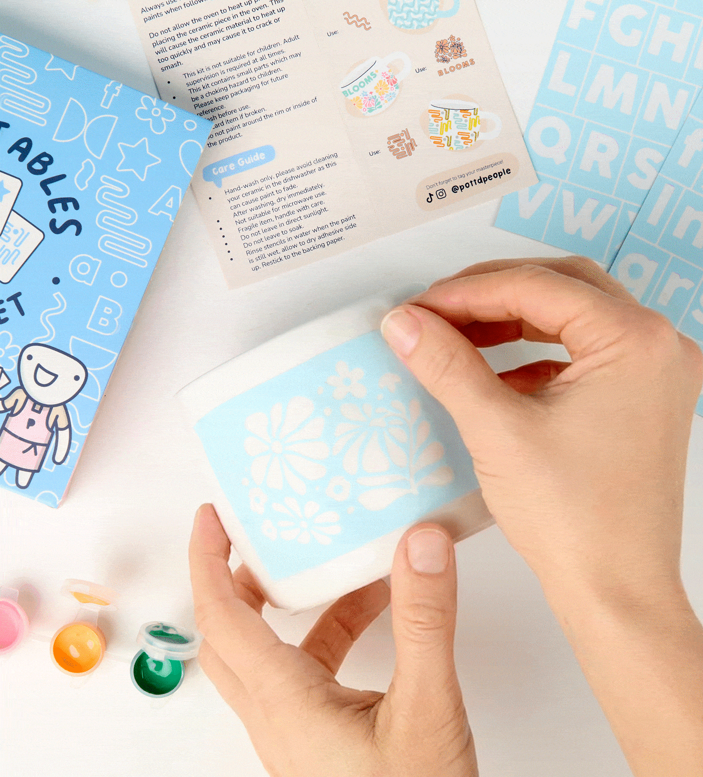 Paintables Stencil Set