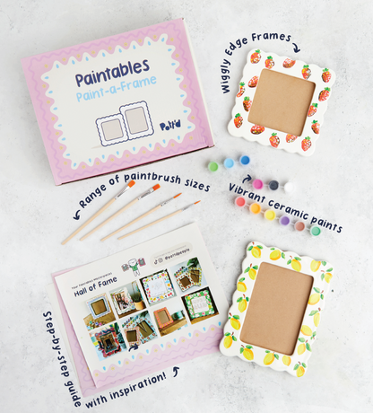 Verfset: Mok, Lijst & Plantenpot