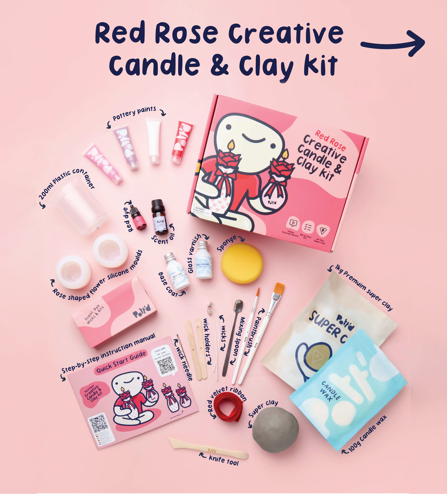 Clay & Candle Date Night Bundle