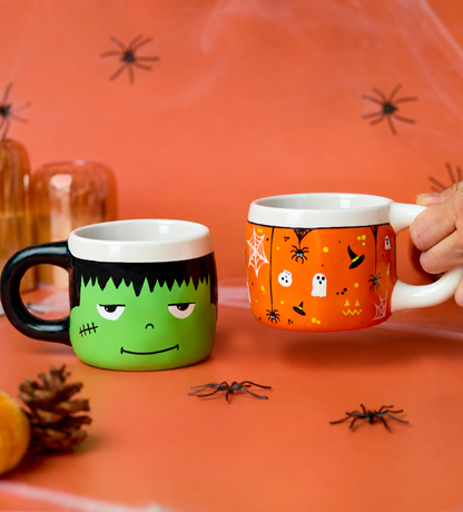 Tazze di Halloween da Dipingere x2