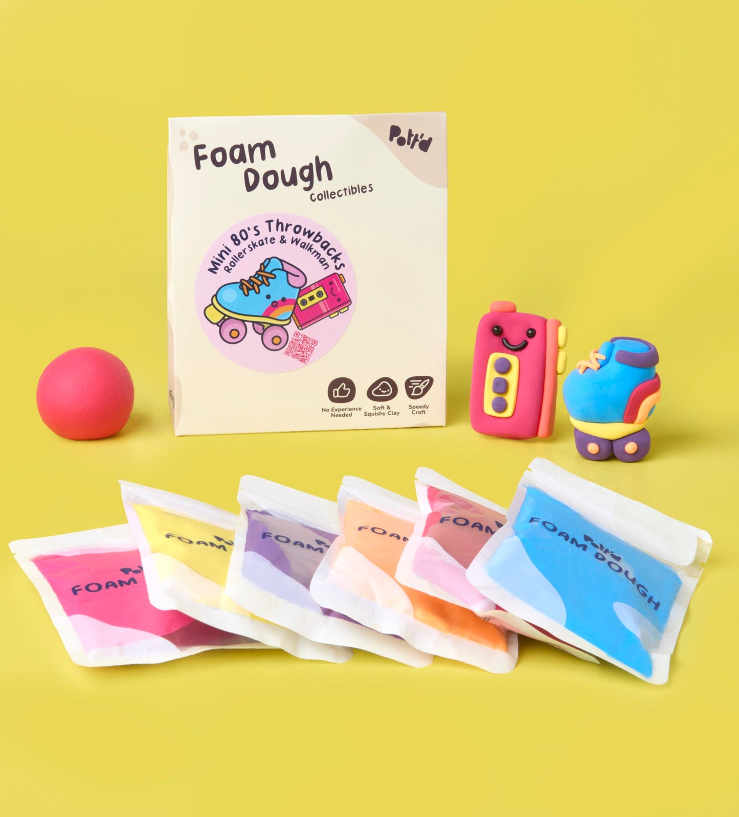 Through the Decades Foam Dough Bundle