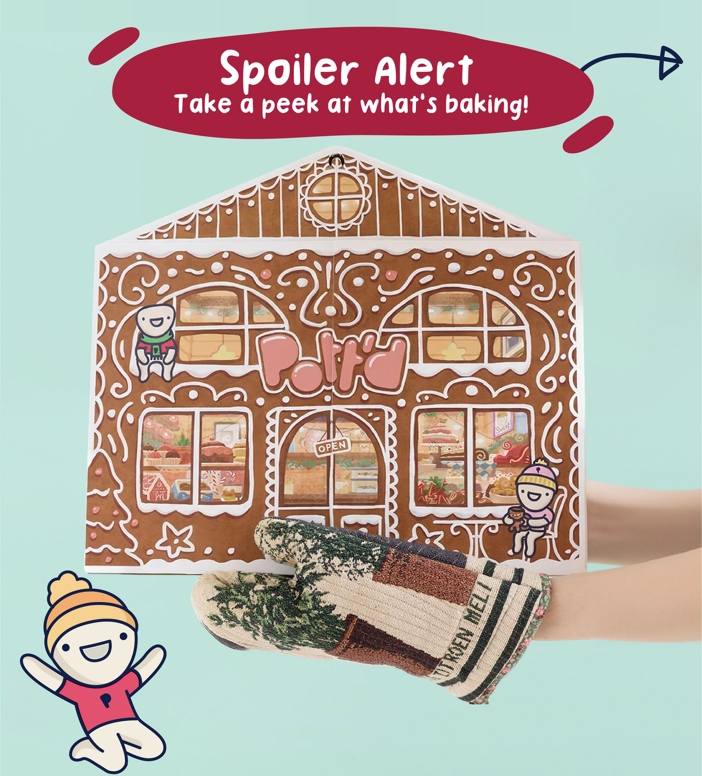 Lebkuchen Bundle: Adventskalender & Lebkuchen-Tassen