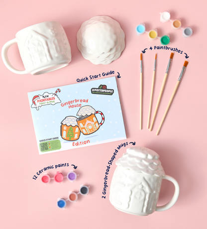 Gingerbread House Paint-a-Mug