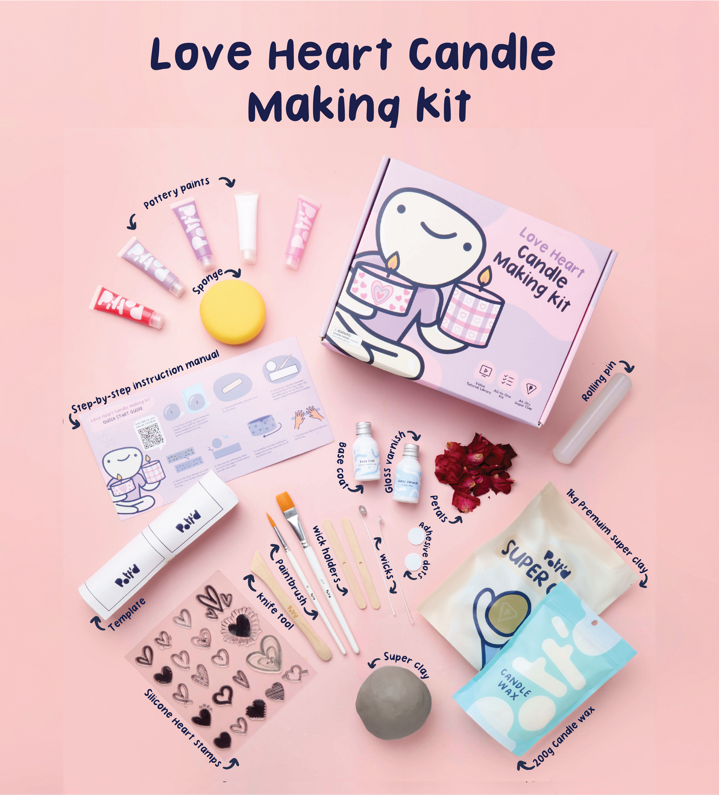 Clay & Candle Date Night Bundle