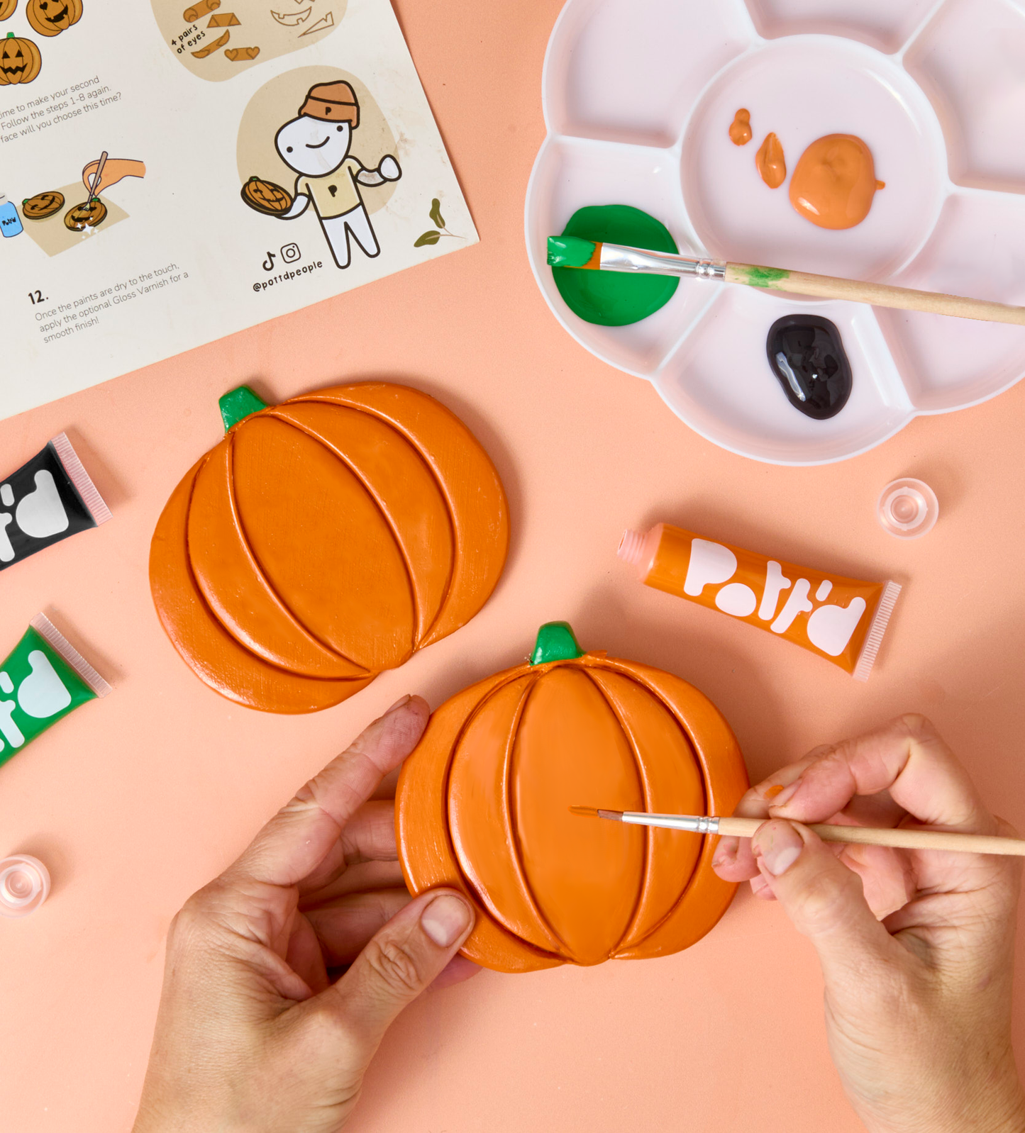 Set Citrouille : Sous-verres & Mugs