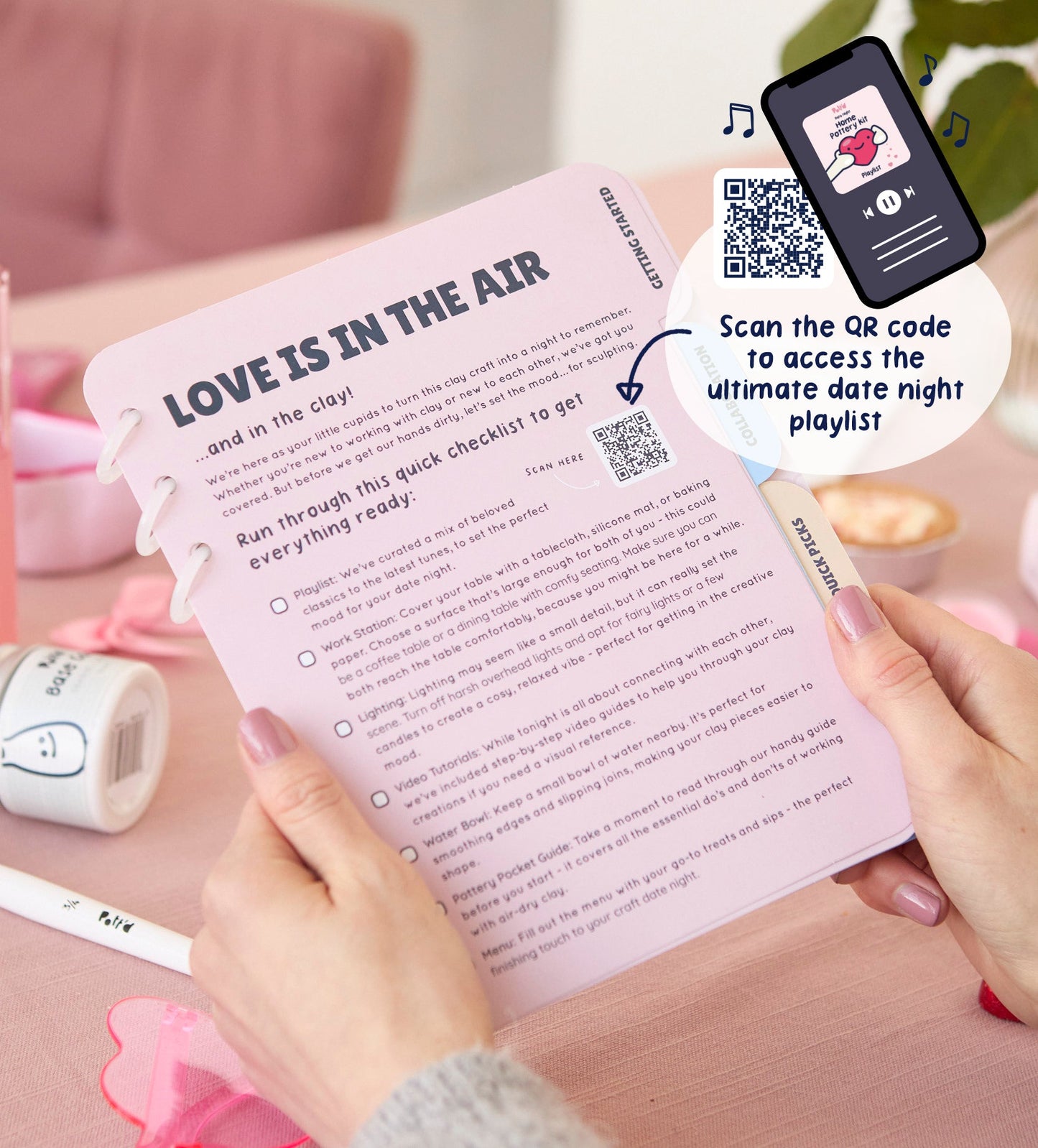 Date-Night Töpfer-Kit für zu Hause