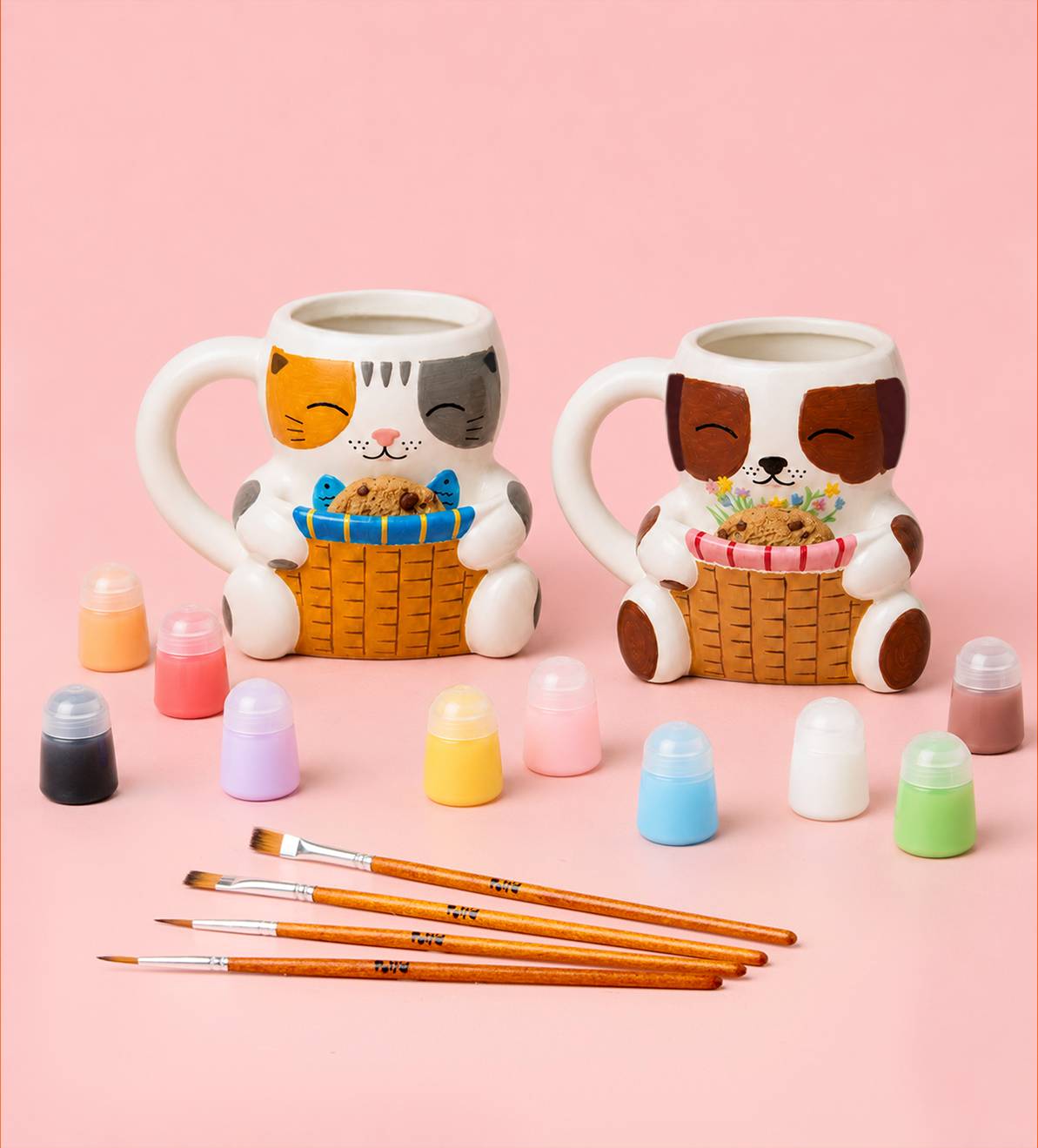 Paint-a-Character Mug x2
