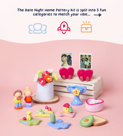 Date-Night Töpfer-Kit für zu Hause