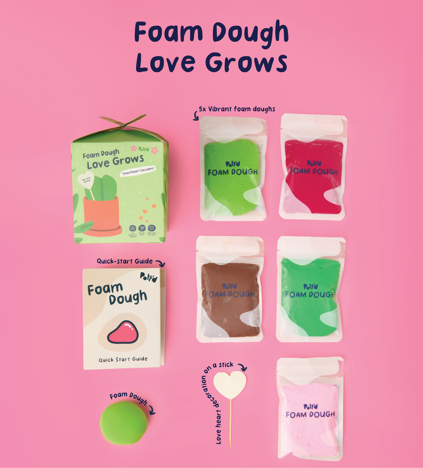 Date Night Mugs & Foam Dough Bundle