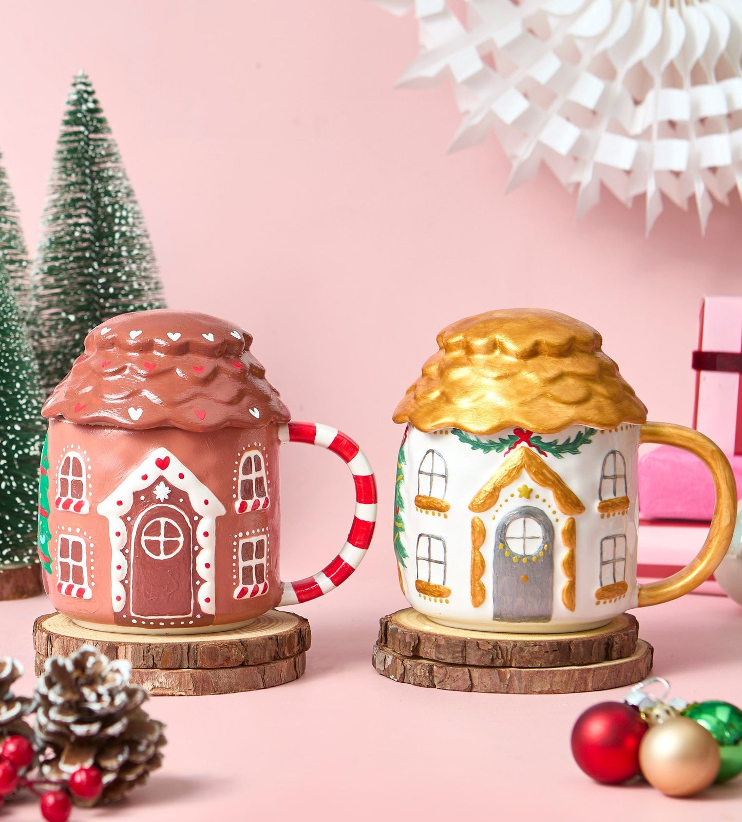 Gingerbread House Paint-a-Mug