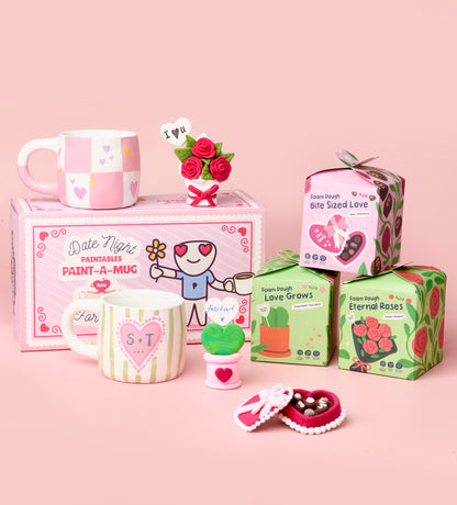 Valentine’s Foam Dough & Mug Bundle
