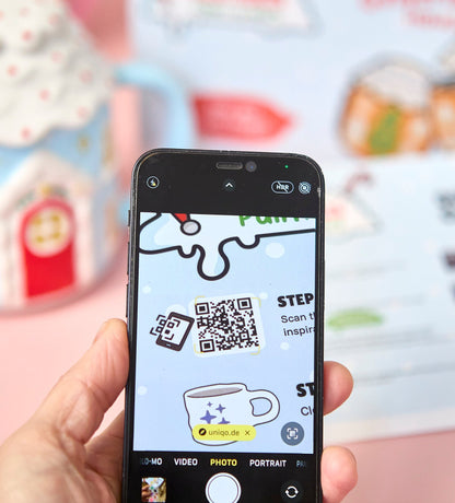 Gingerbread House Paint-a-Mug