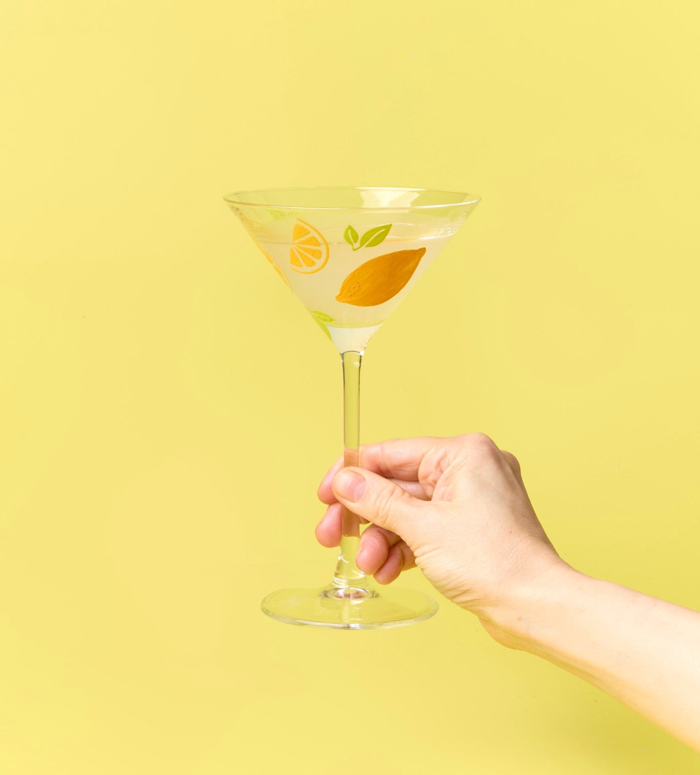 Paint-a-Cocktail Glass