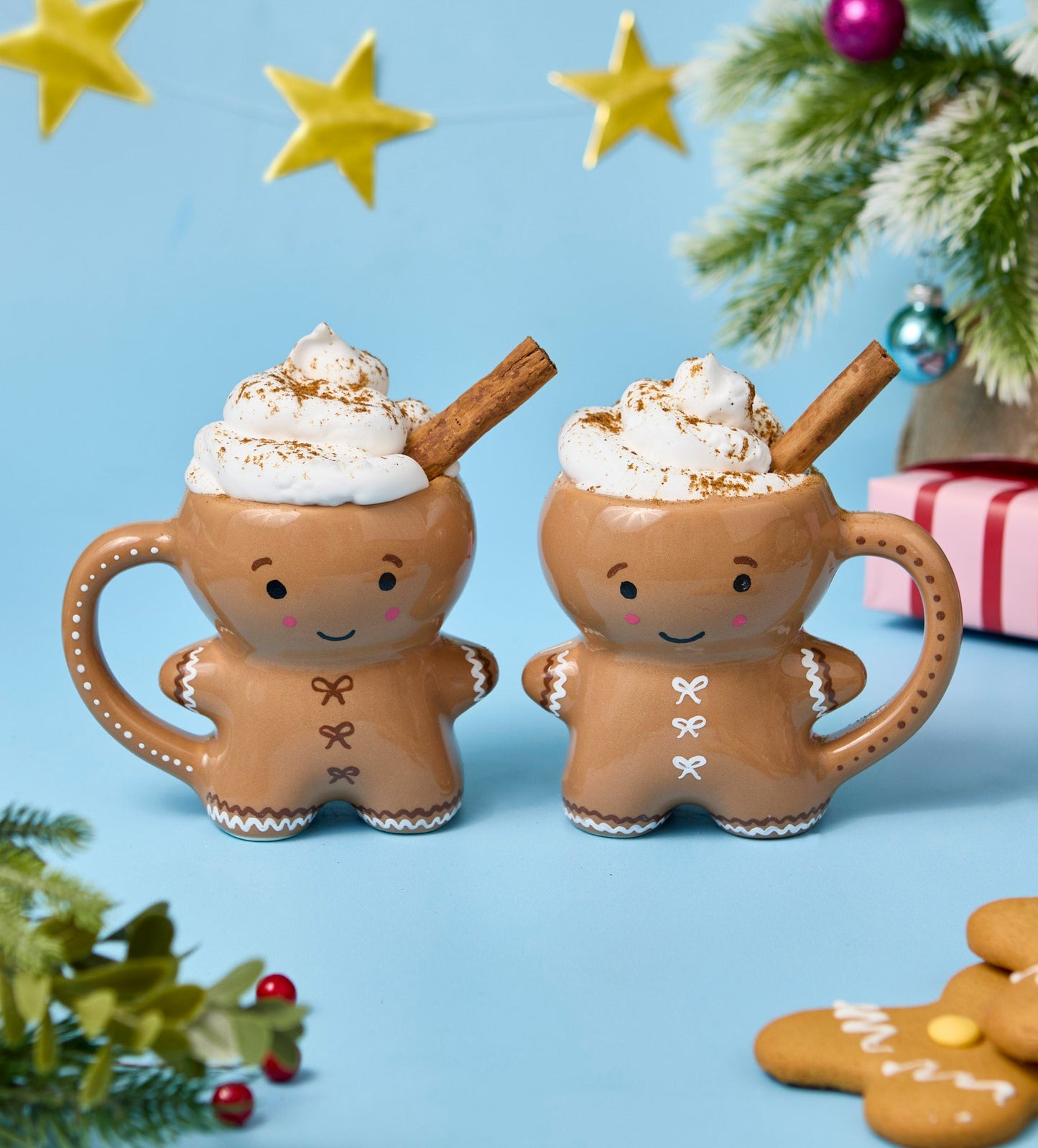 Kerstkoekjes Onderzetterset