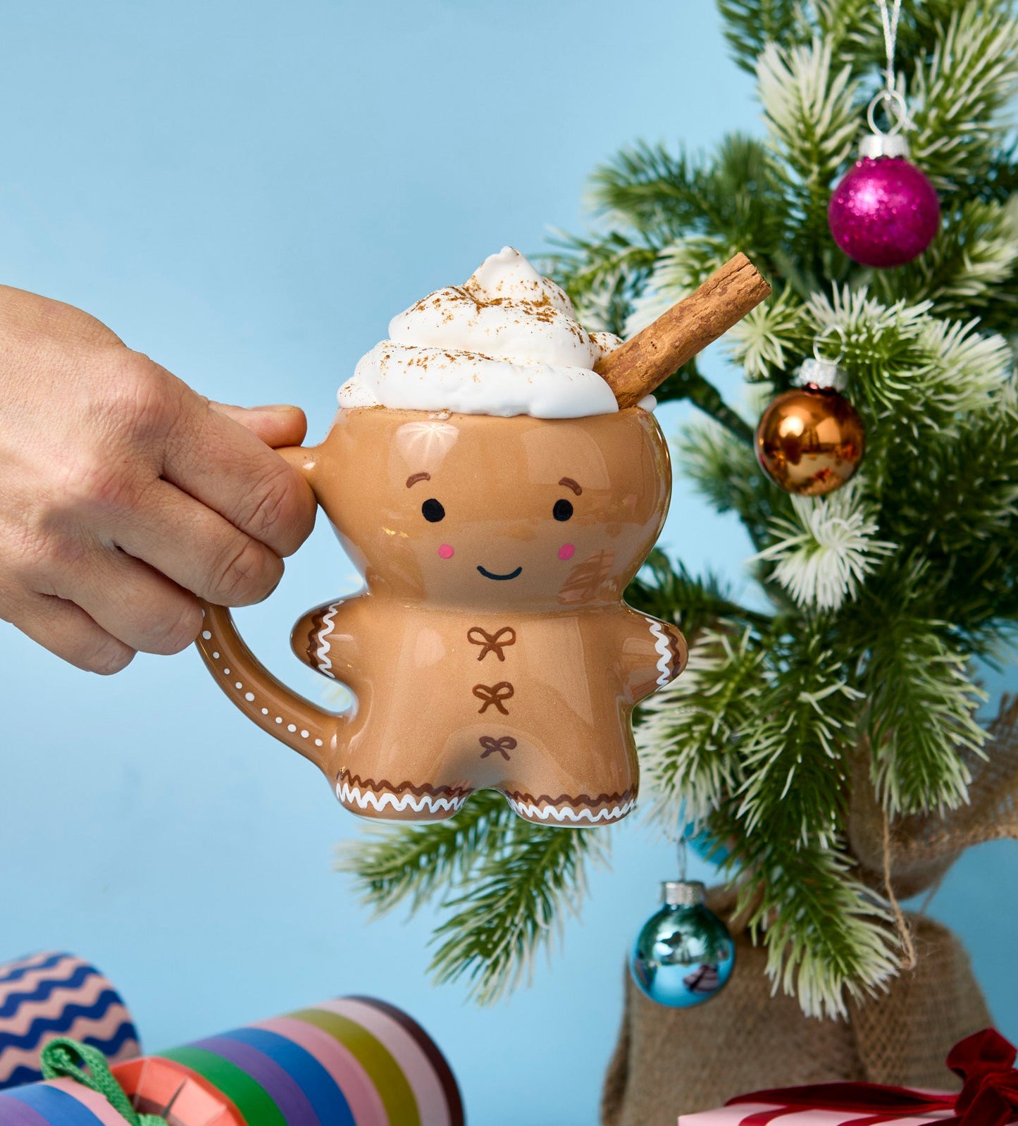 Kerstkoekjes Onderzetterset