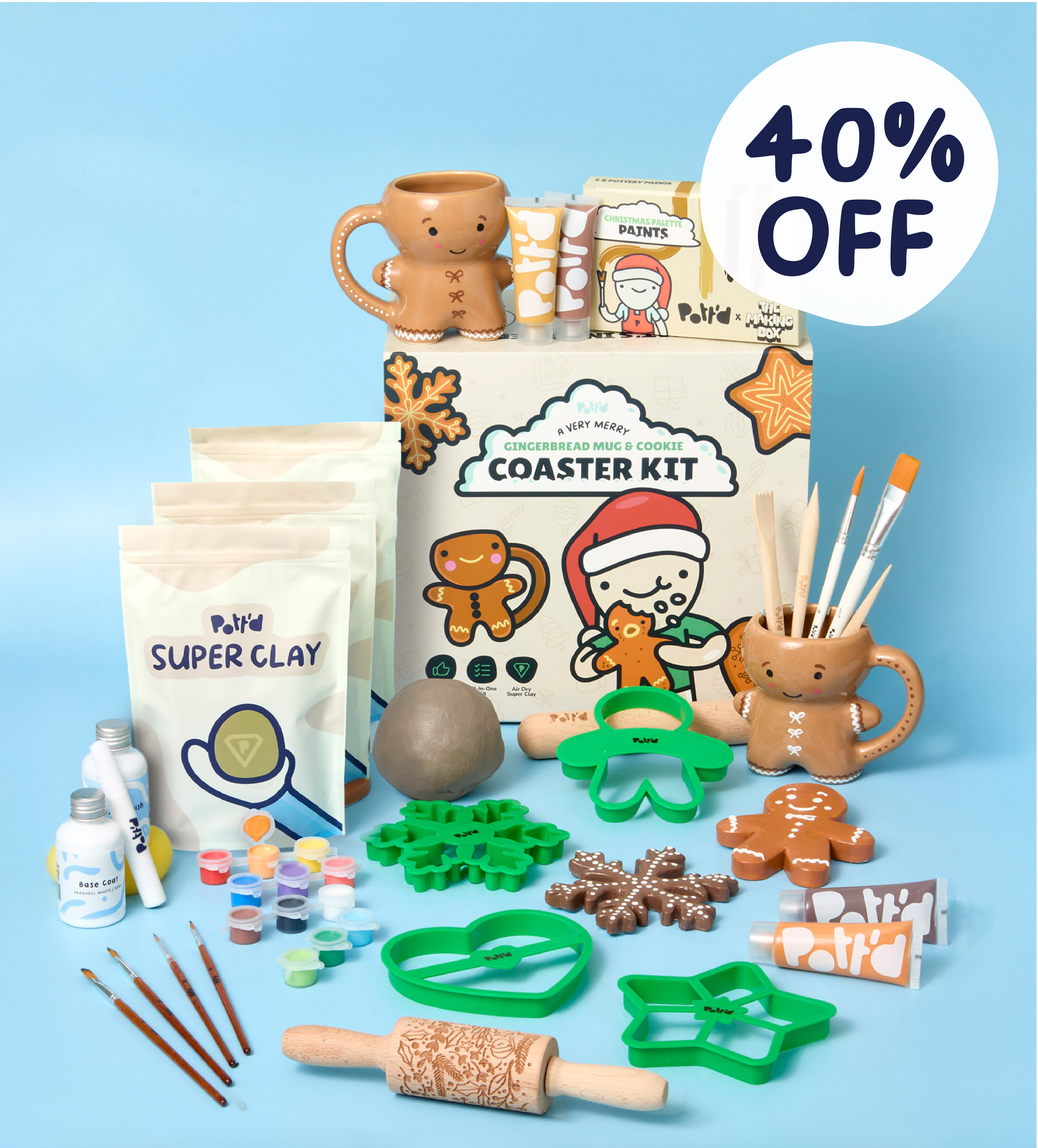 Christmas Cookie Coaster Bundle - Image 1