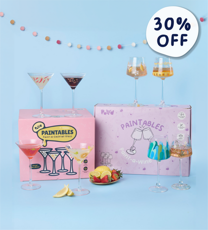 Sip & Style Bundle: Cocktailgläser und Weingläser