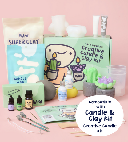 Nachfüllpack: Kit Créatif Bougies & Argile