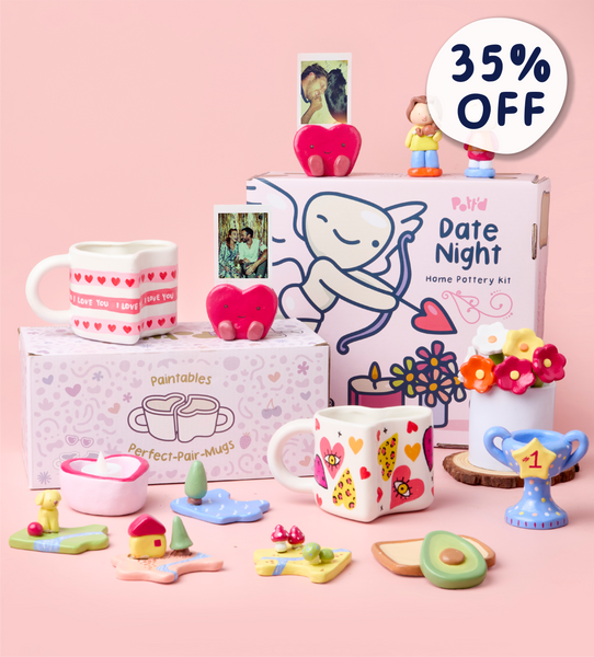 Creative Date Night: Clay & Mugs Bundle