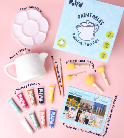 Paint-a-Tea Pot