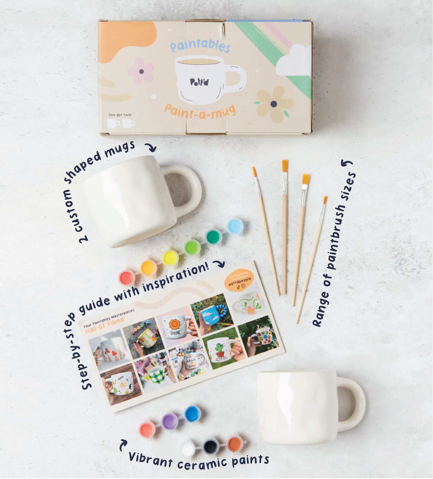 Kit Peinture sur Tasse Fête des Pères
