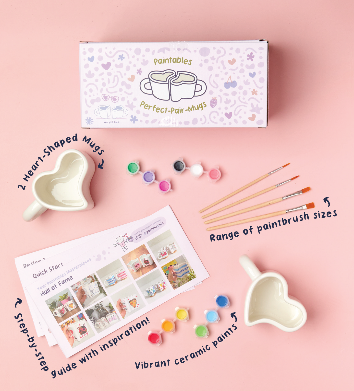 Kit de Peinture sur Tasse