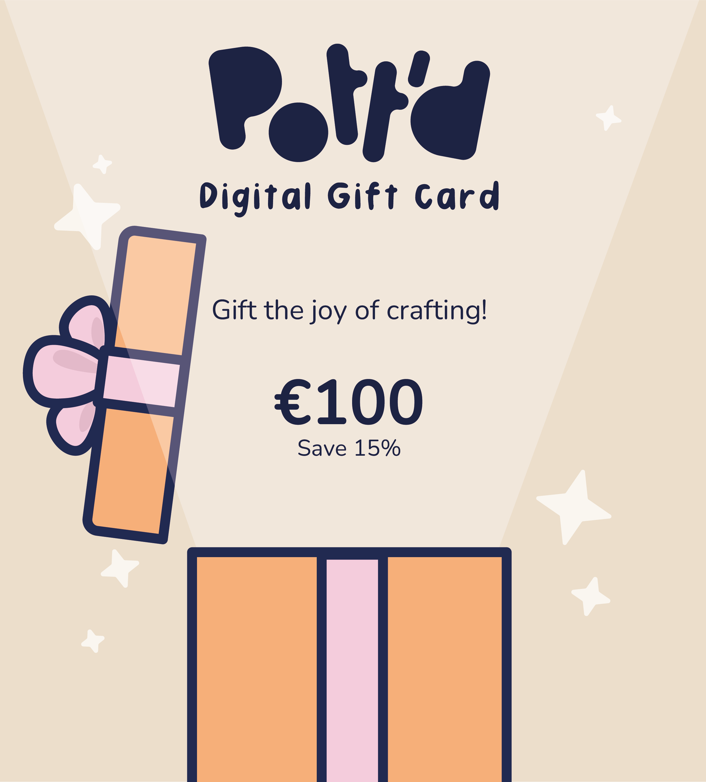 Pott’d – Digitale Geschenkkarte