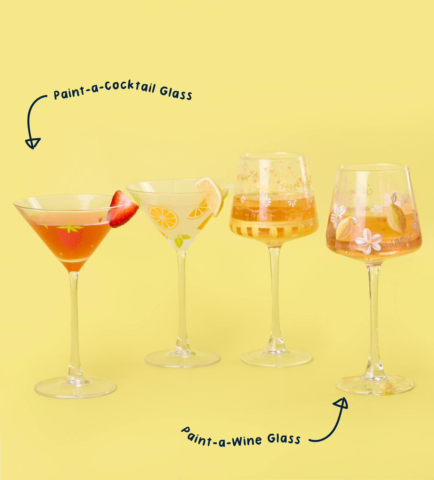 Sip & Style Bundle: Cocktailgläser und Weingläser