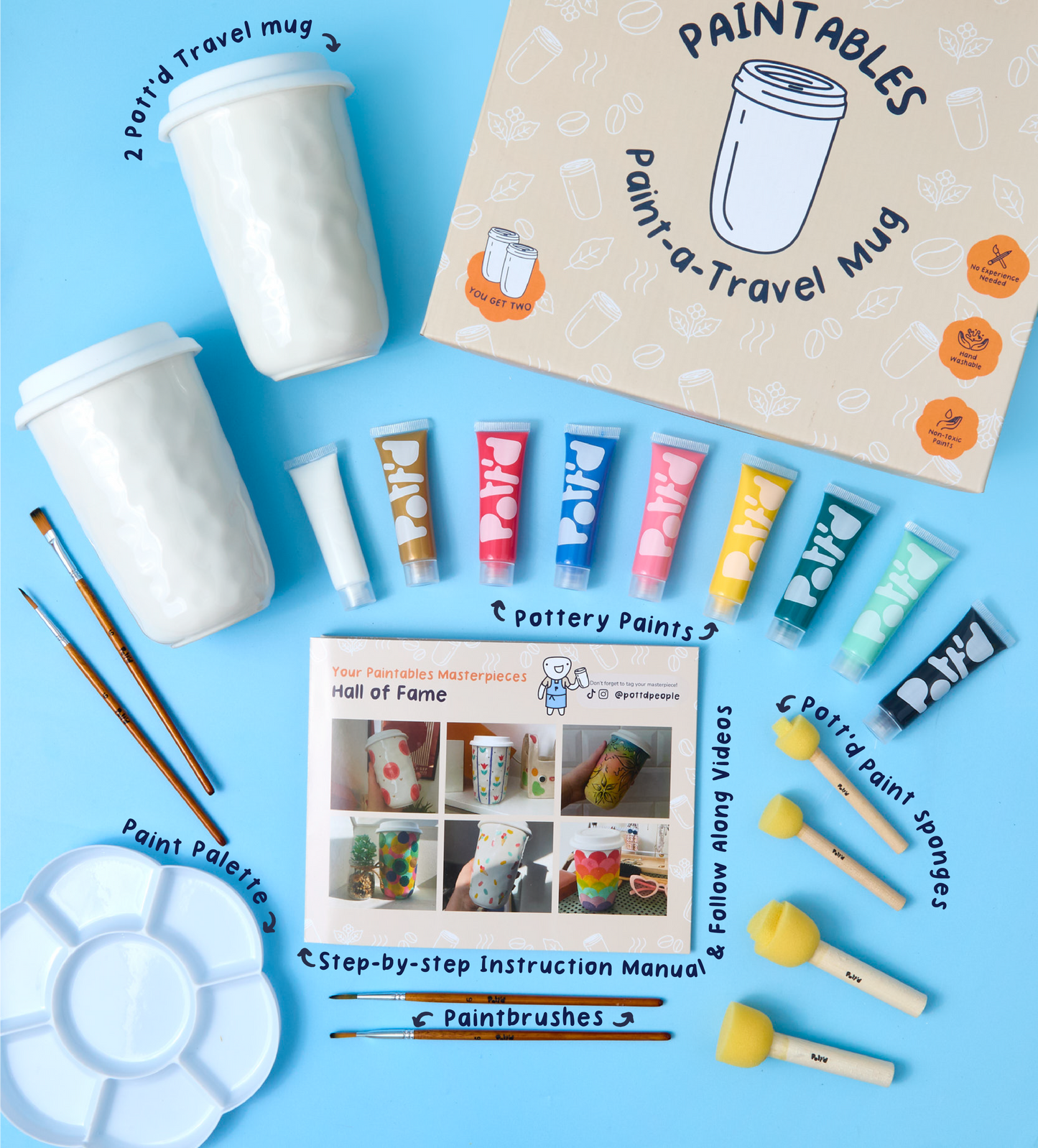 Paint-a-Travel Mug