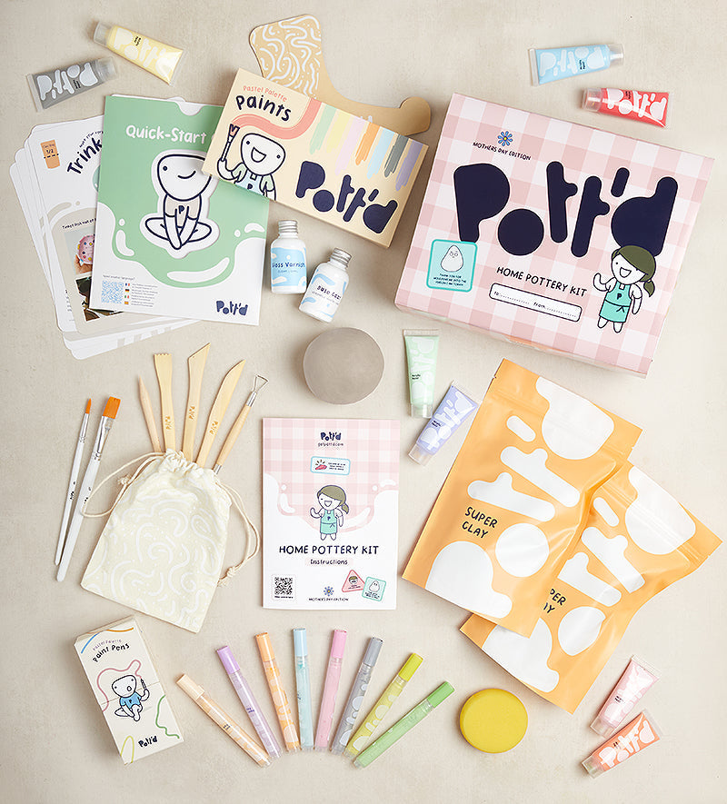 Mother's Day Home Pottery Kit