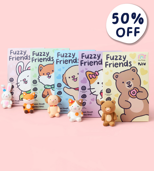 Coffret Pâte à Modeler Fuzzy Friends