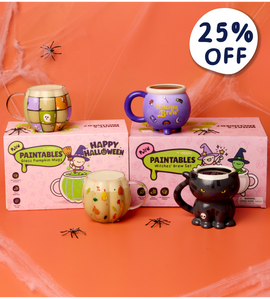 Coffret Mugs d’Halloween à Peindre