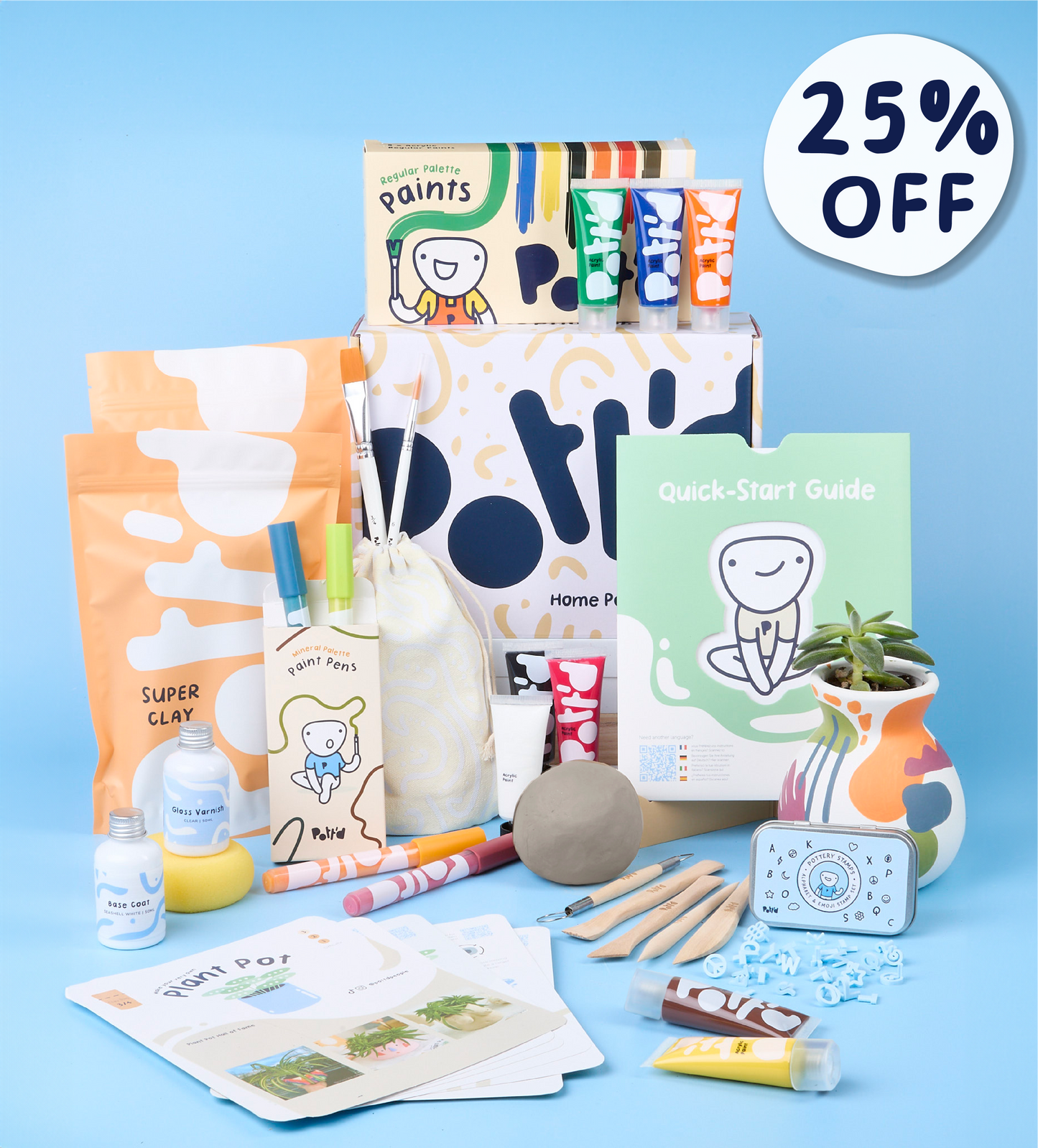 Deluxe Home Pottery Kit