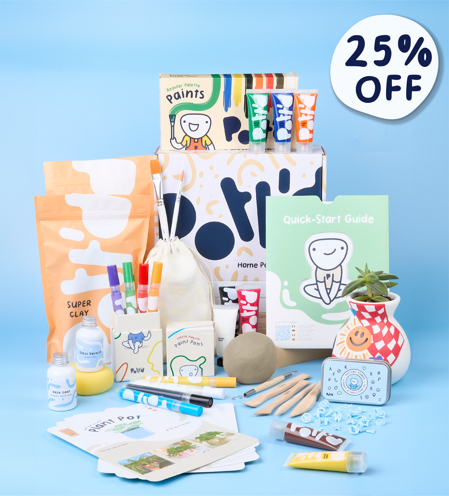 Deluxe Home Pottery Kit