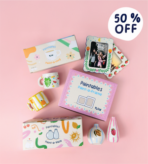 Paintables Mug, Frame & Vase Bundle