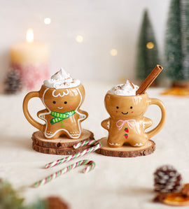Kerst Peperkoek Schilder-een-Mok x2