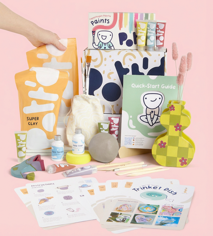 Töpfer-Kit für zu Hause