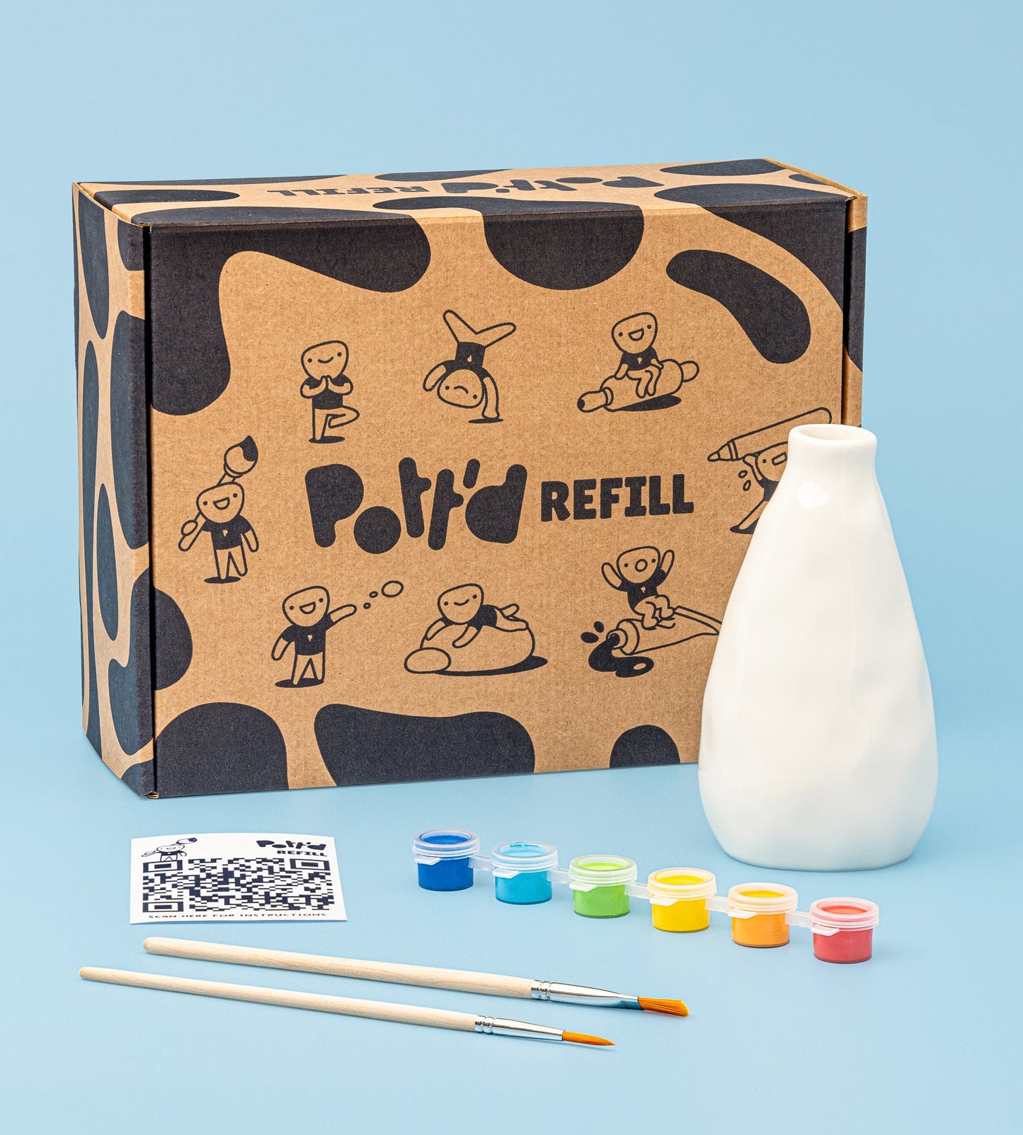 Nachfüllpack - Vasen-Malset 