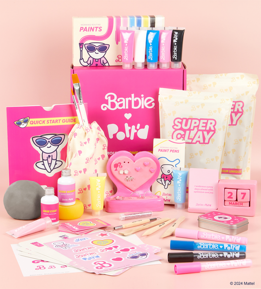 Barbie™ x Pott’d Kit de Poterie Matinale Maison