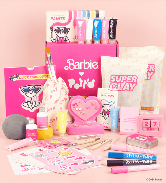 Kit de Alfarería para el Hogar Rutina de Mañana Barbie™ x Pottd