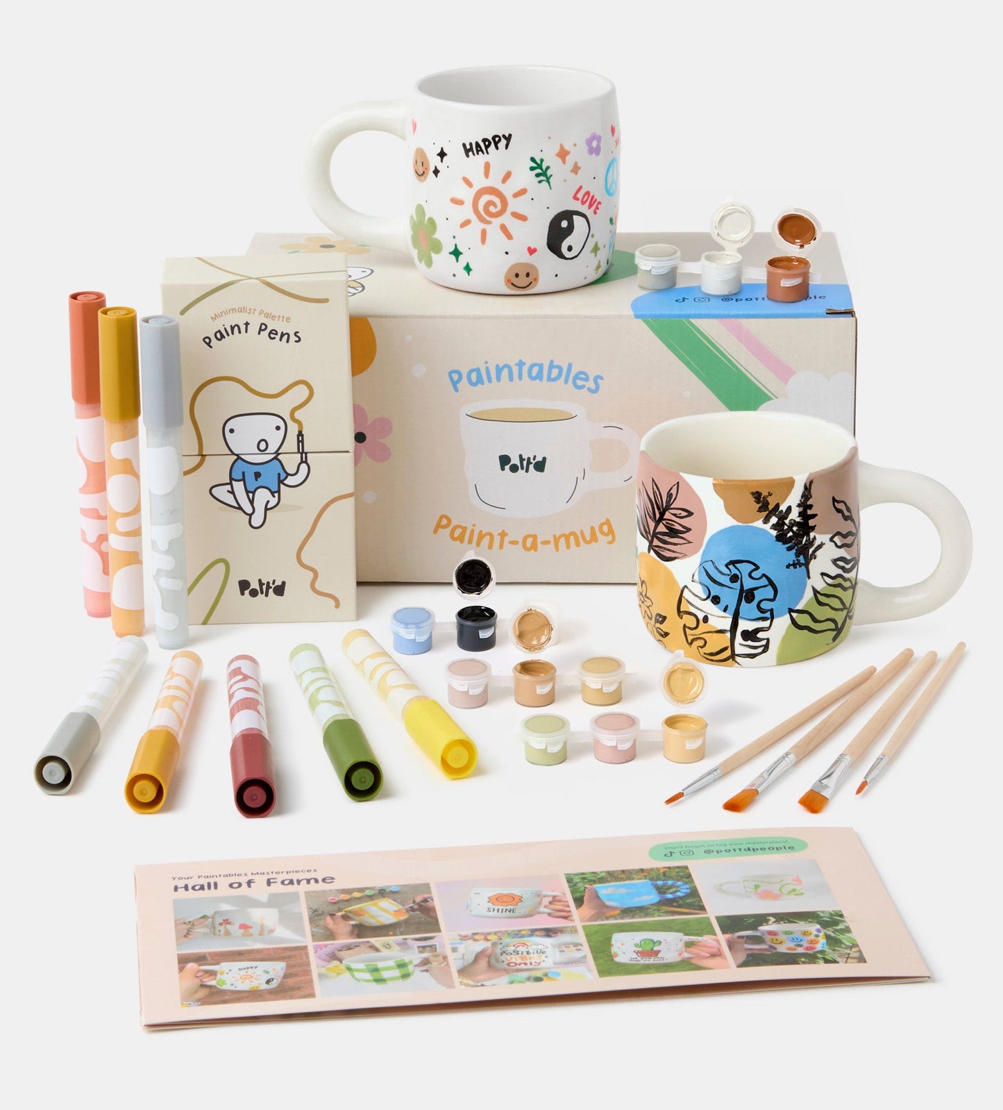 Kit Pinta Una Taza x2