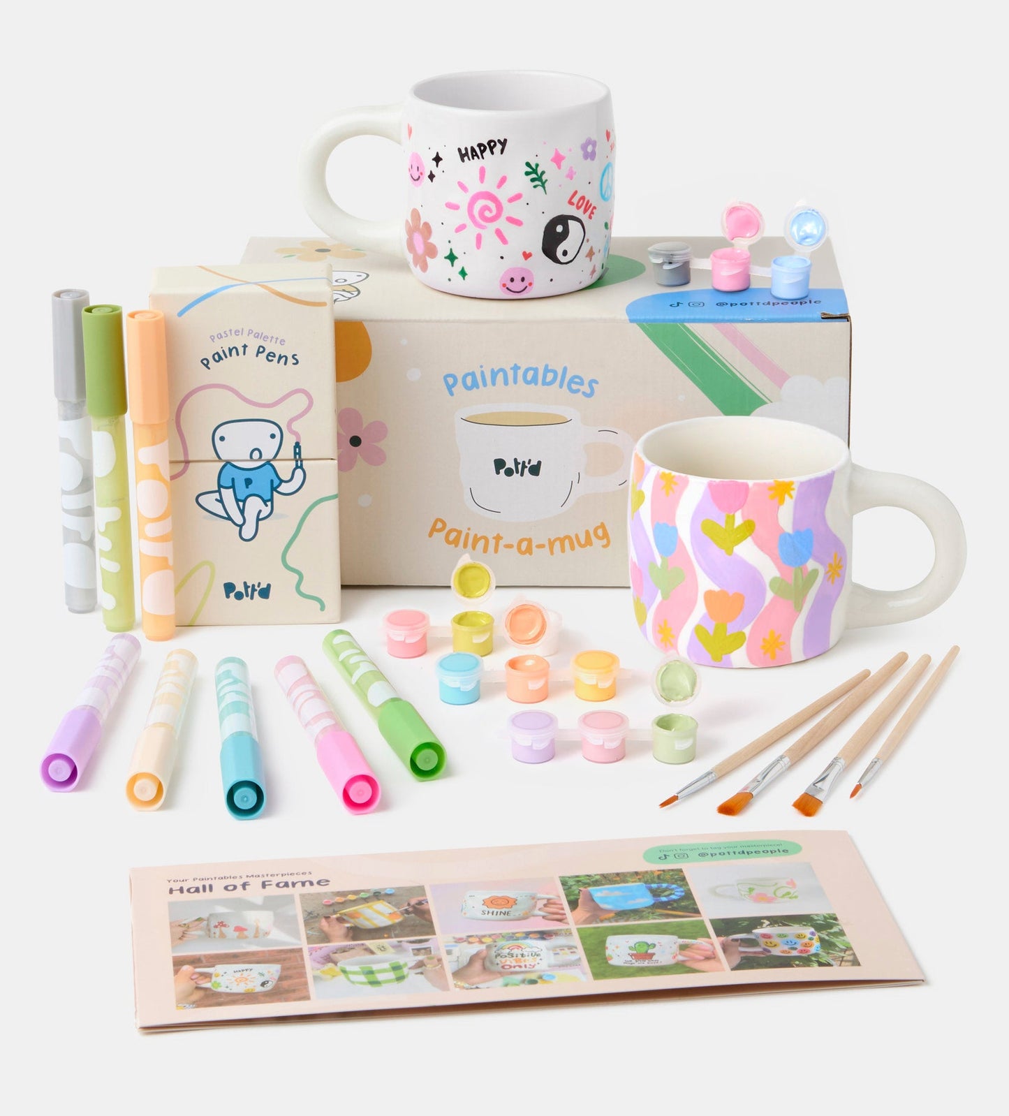 Kit Pinta Una Taza x2