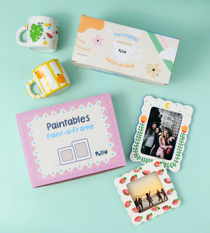Duo Peinture : Coffret Mug et Cadre