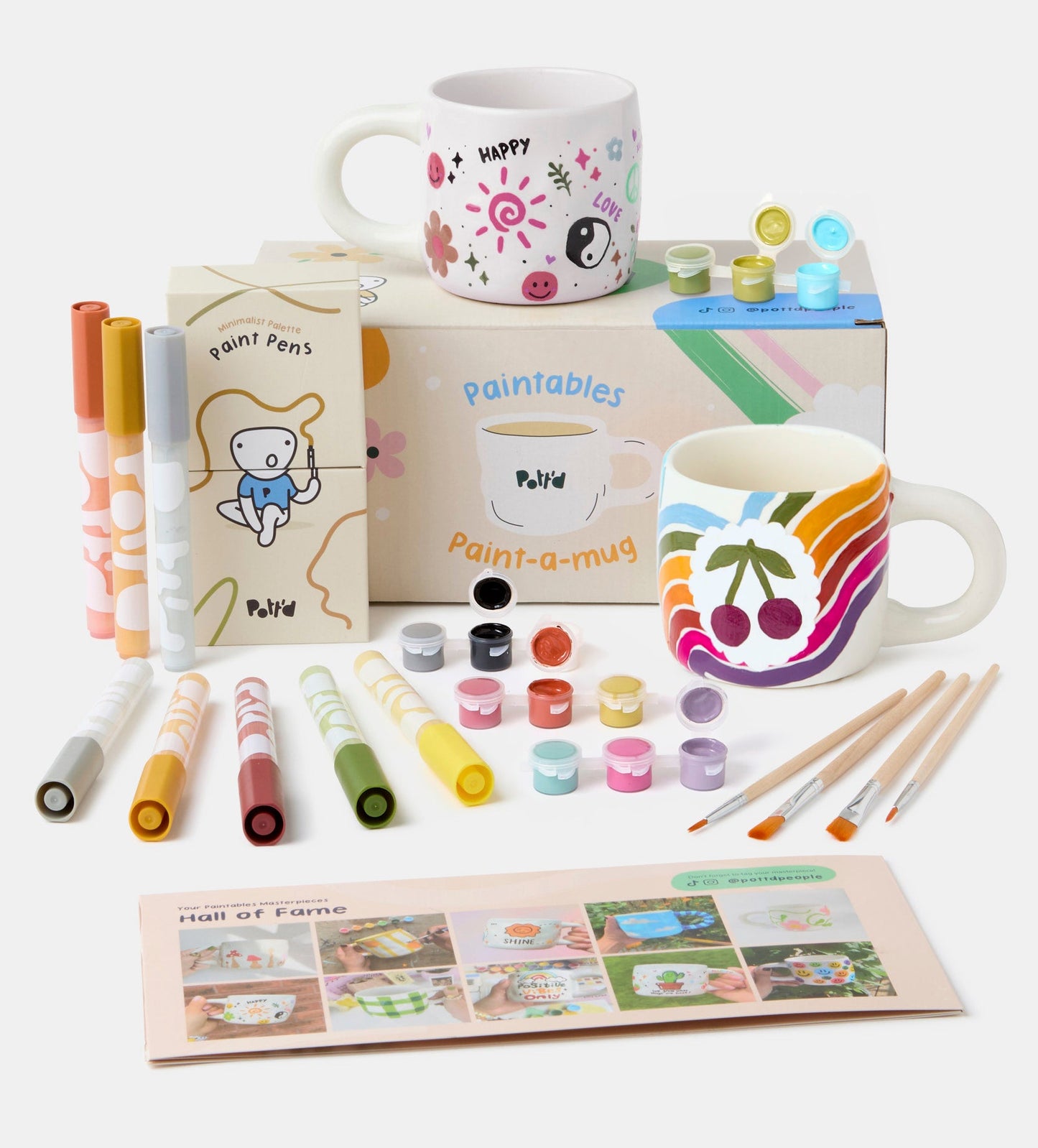 Kit Pinta Una Taza x2