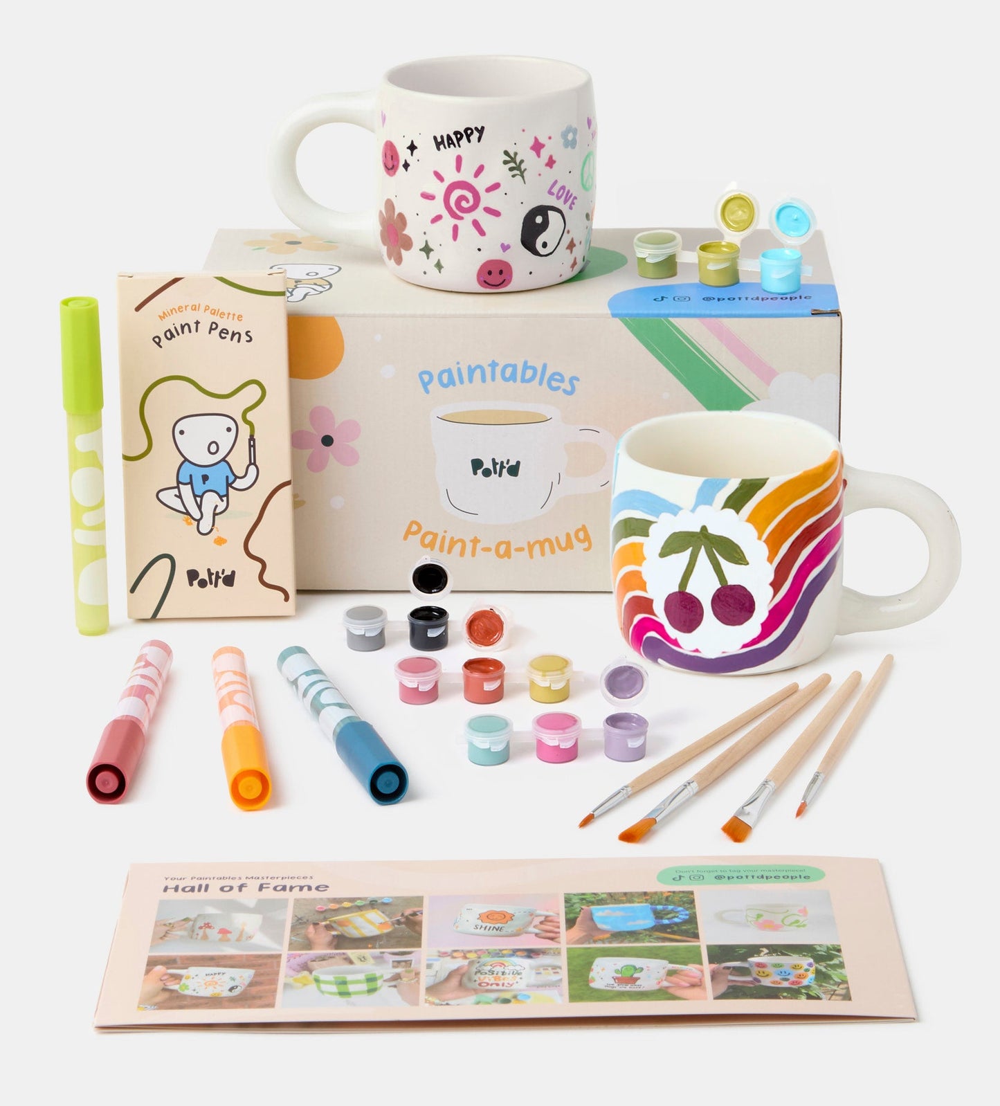 Kit Pinta Una Taza x2