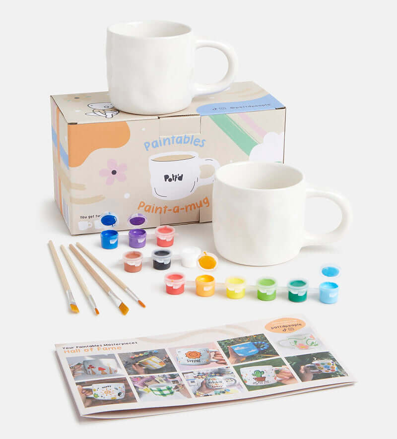 Kit Pinta Una Taza x2