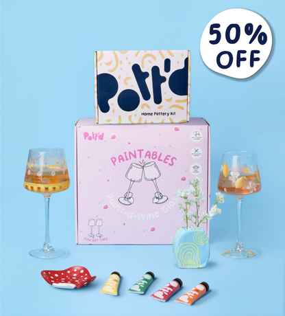 Wein & Töpferabend Bundle