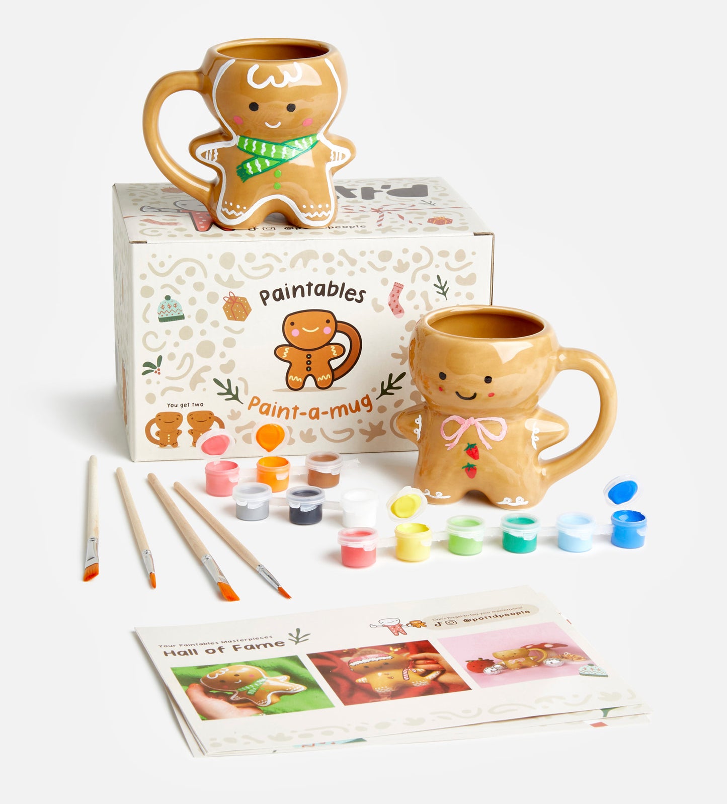 Christmas Gingerbread Paint-a-Mug